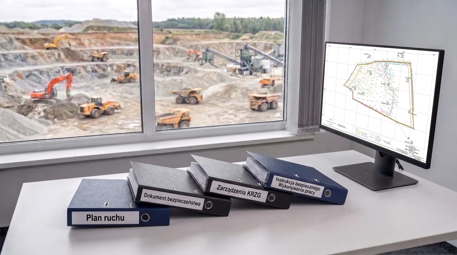 Dokumentacja techniczna odkrywkowego zakładu górniczego