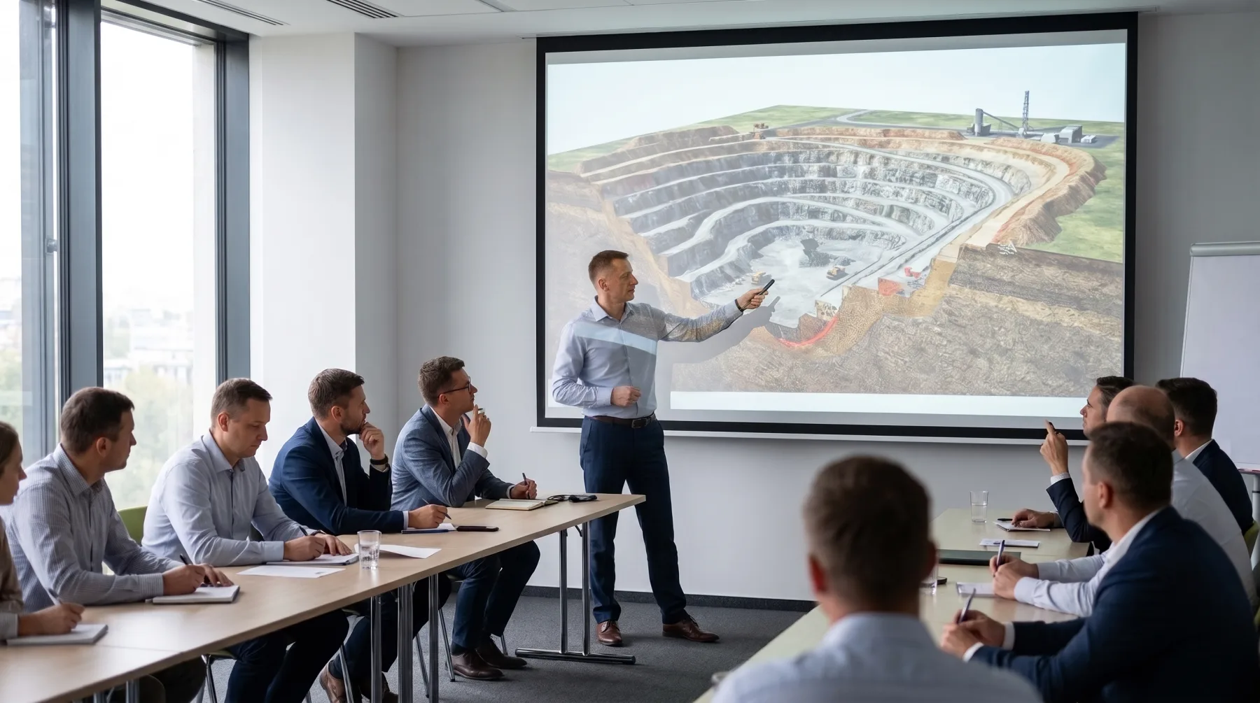 Szkolenie BHP w zakładzie górniczym